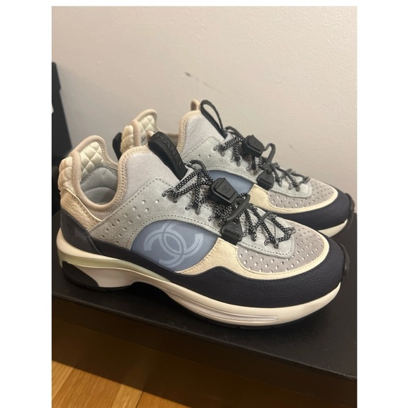 Chanel Multi Color Sneakers. Never worn. Comes with Box. Size 35.5 - Picture 3 of 7